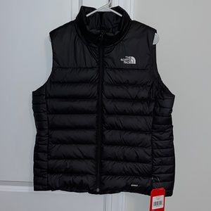 NWOT The North Face 550 goose down fill puffy puffer vest jacket women's XL